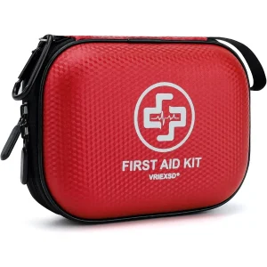 Waterproof Hard Shell Mini First Aid Kit 150 Pc,