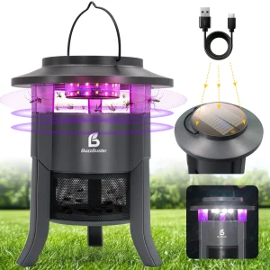 Indoor/Outdoor Solar/Rechargeable Bug Zapper