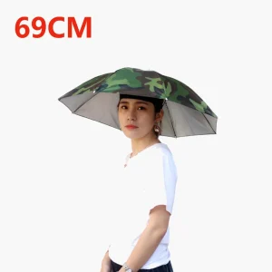 Outdoor Fishing Caps Rain Umbrella Hat
