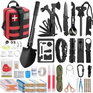 Professional Survival And First Aid Kit 142 Pc,