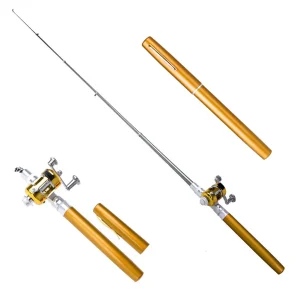 Pocket Fishing Rod Reel Full Kit